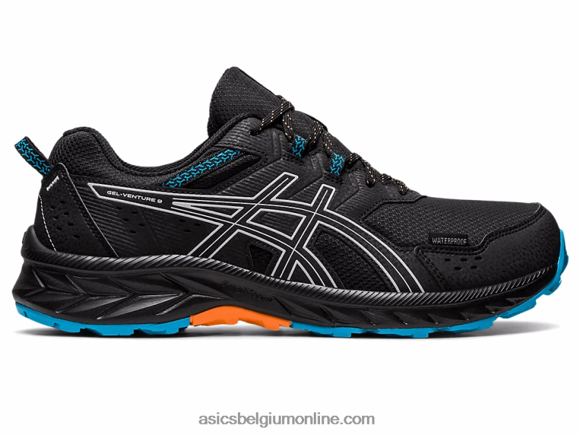 gel venture 9 waterdicht V6HXR2129 zwart/schemerviolet Asics