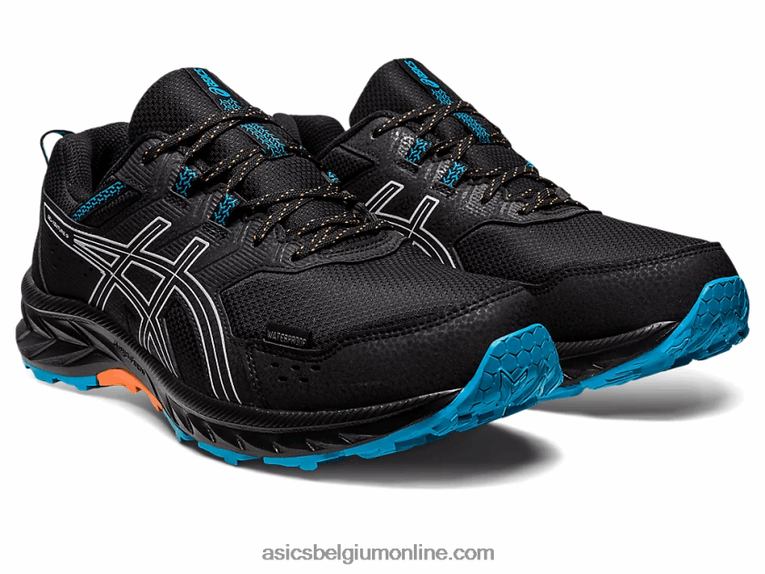 gel venture 9 waterdicht V6HXR2129 zwart/schemerviolet Asics