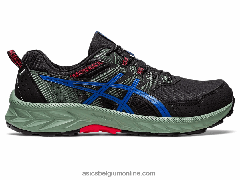 gel venture extra breed V6HXR287 zwart/tonijnblauw Asics