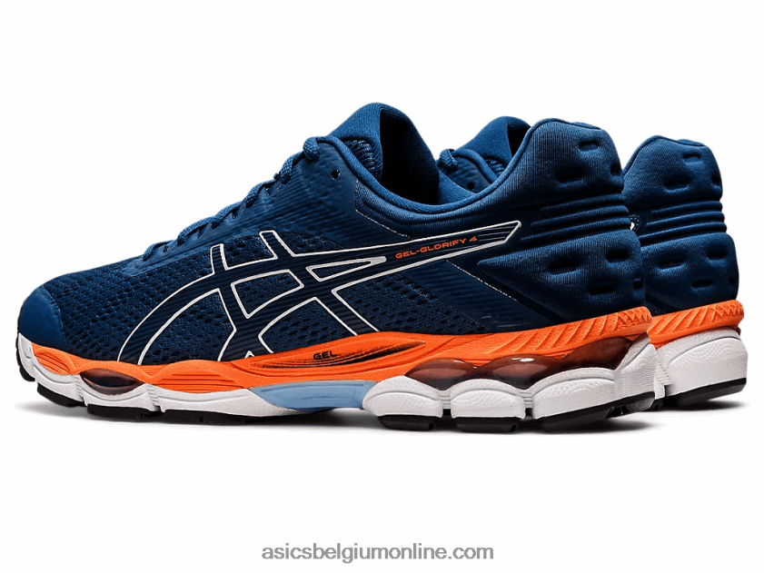 gel-verheerlijken 4 V6HXR21863 Mako blauw/wit Asics