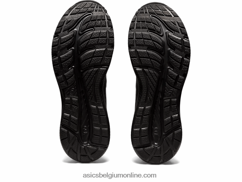 gelcontend 8 extra breed V6HXR2713 zwart/draagtas grijs Asics