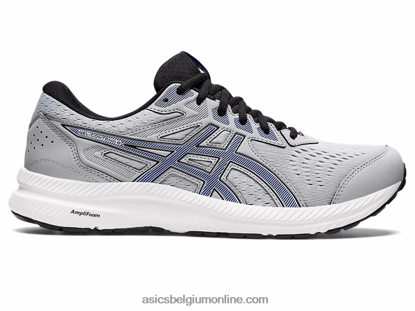 gelcontend 8 extra breed V6HXR2716 piemonte grijs/blauw Asics
