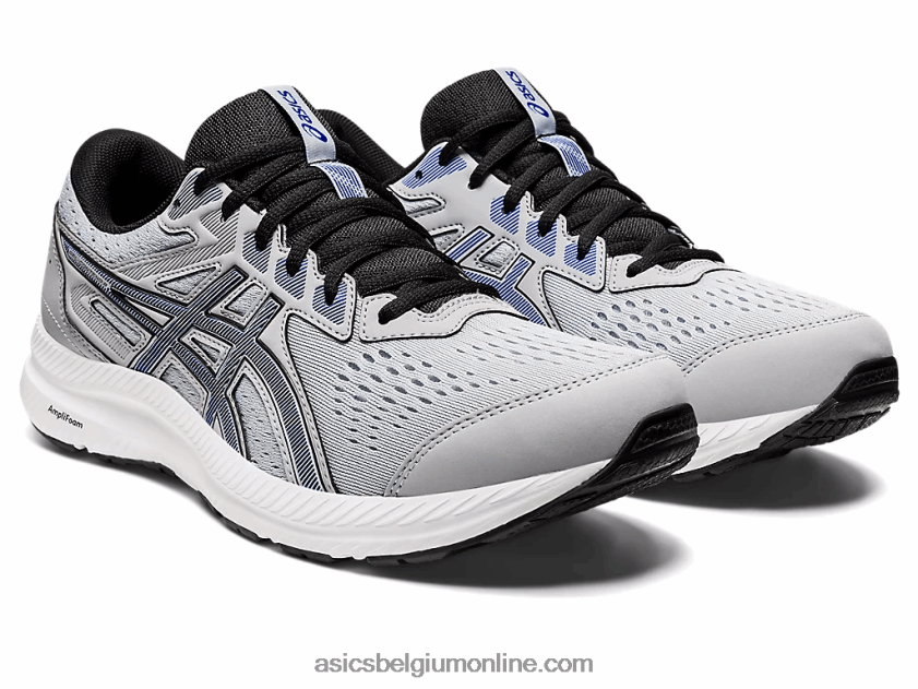 gelcontend 8 extra breed V6HXR2716 piemonte grijs/blauw Asics