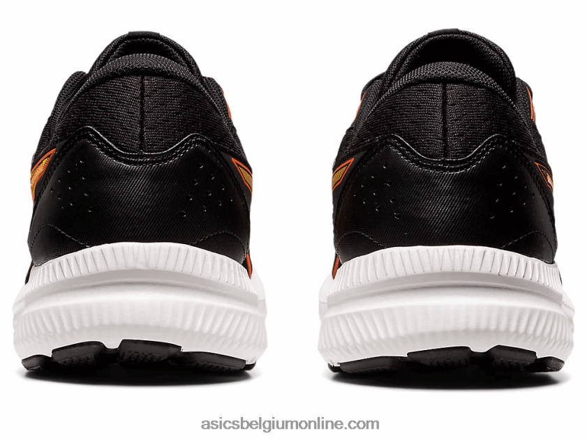 gelcontend 8 extra breed V6HXR2717 zwarte/cherrytomaat Asics