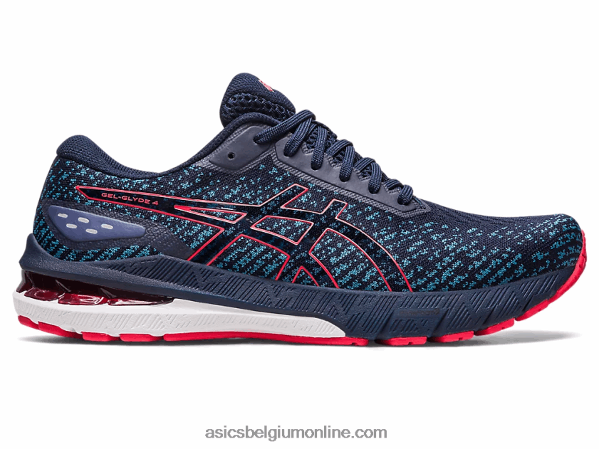 gelglide 4 V6HXR2285 middernacht/elektrisch rood Asics