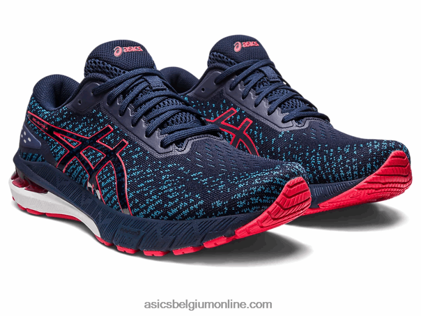 gelglide 4 V6HXR2285 middernacht/elektrisch rood Asics