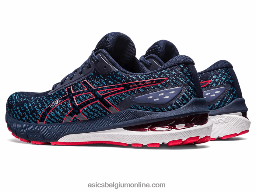 gelglide 4 V6HXR2285 middernacht/elektrisch rood Asics
