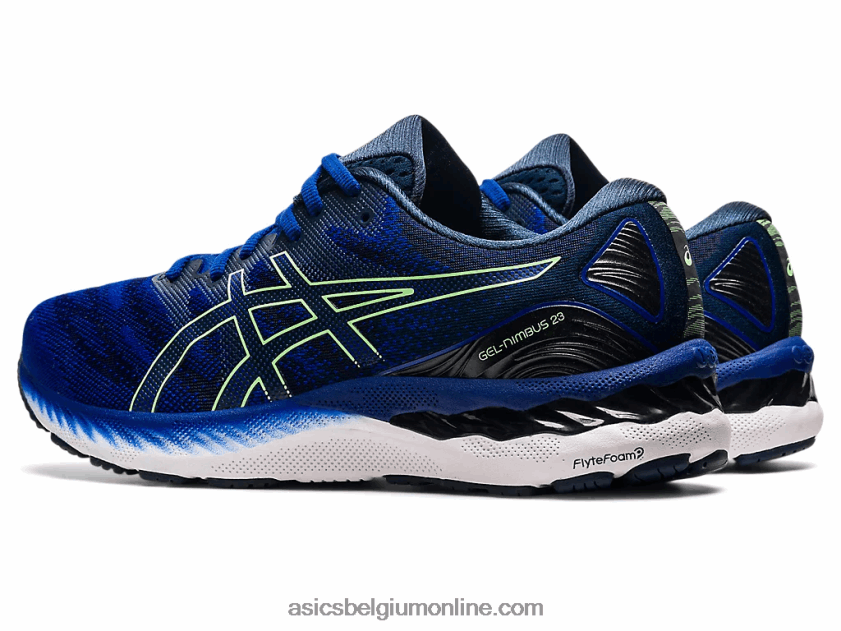 gelnimbus 23 V6HXR21854 monaco blauw/licht limoen Asics