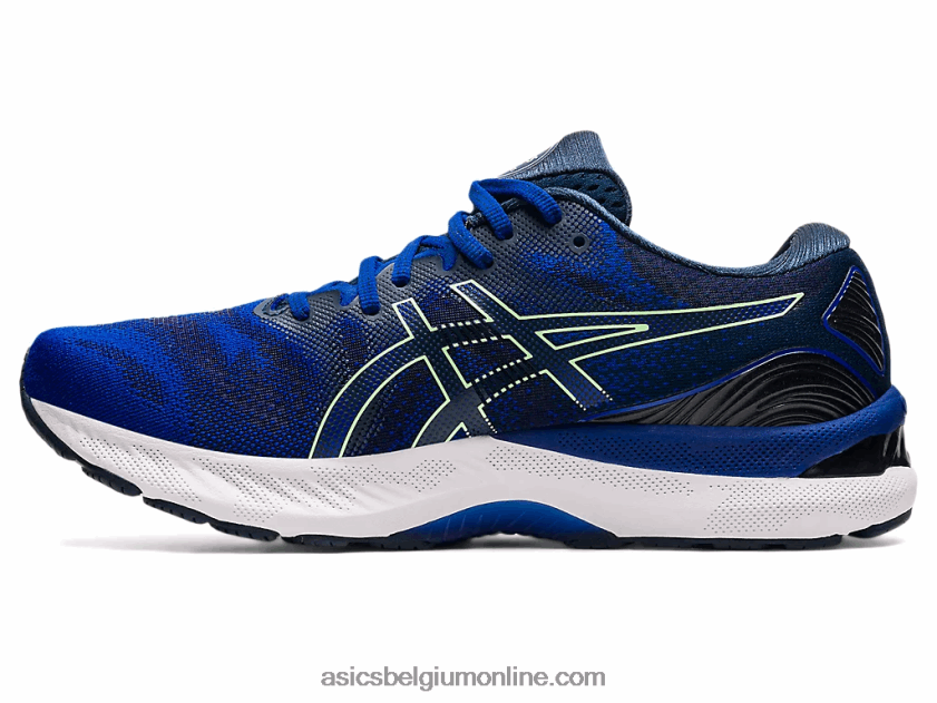 gelnimbus 23 V6HXR21854 monaco blauw/licht limoen Asics