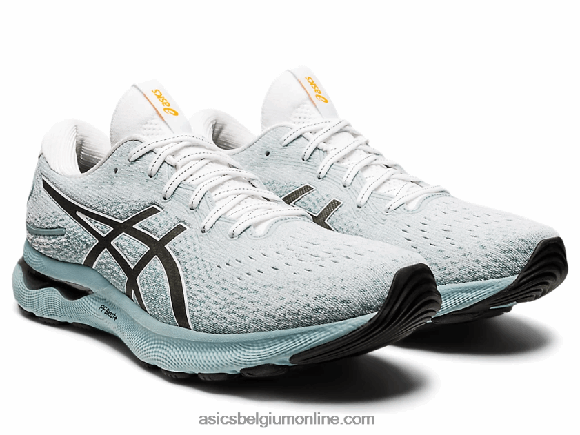 gelnimbus 24 V6HXR21023 licht staal/wit Asics