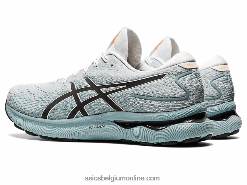 gelnimbus 24 V6HXR21023 licht staal/wit Asics