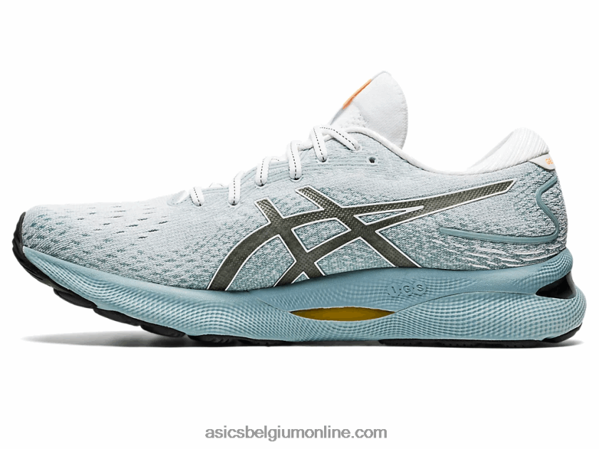 gelnimbus 24 V6HXR21023 licht staal/wit Asics