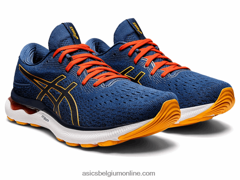 gelnimbus 24 V6HXR21197 nachtblauw/citrusvrucht Asics
