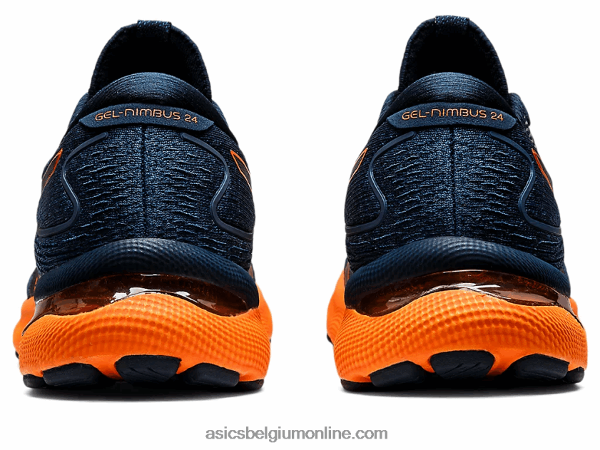gelnimbus 24 V6HXR21550 frans blauw/schokkend oranje Asics