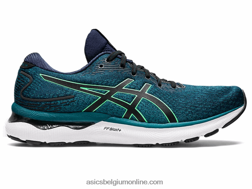 gelnimbus 24 V6HXR2913 fluwelen grenen/nieuw blad Asics