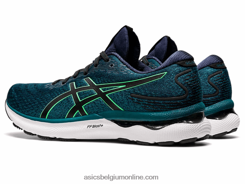 gelnimbus 24 V6HXR2913 fluwelen grenen/nieuw blad Asics
