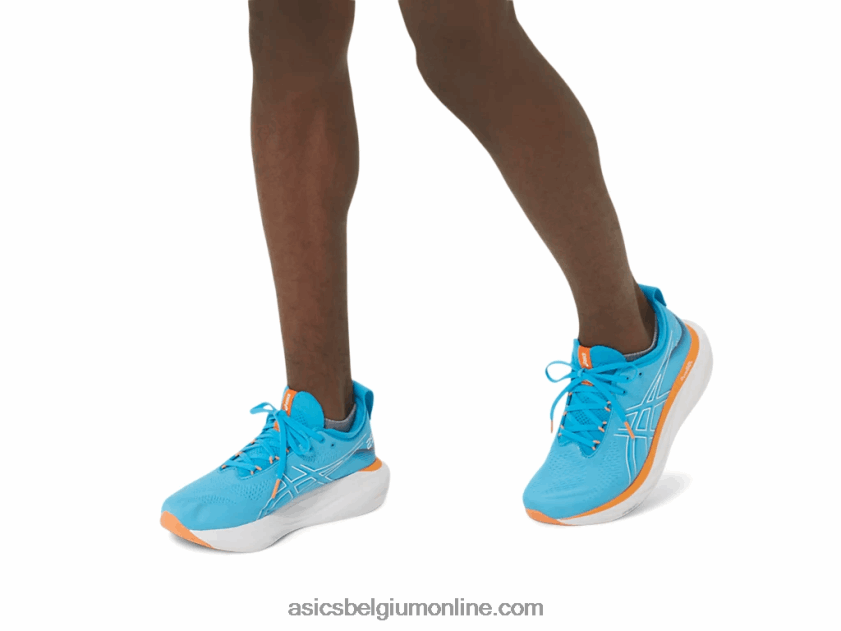 gelnimbus 25 V6HXR210 eilandblauw/sunperzik Asics