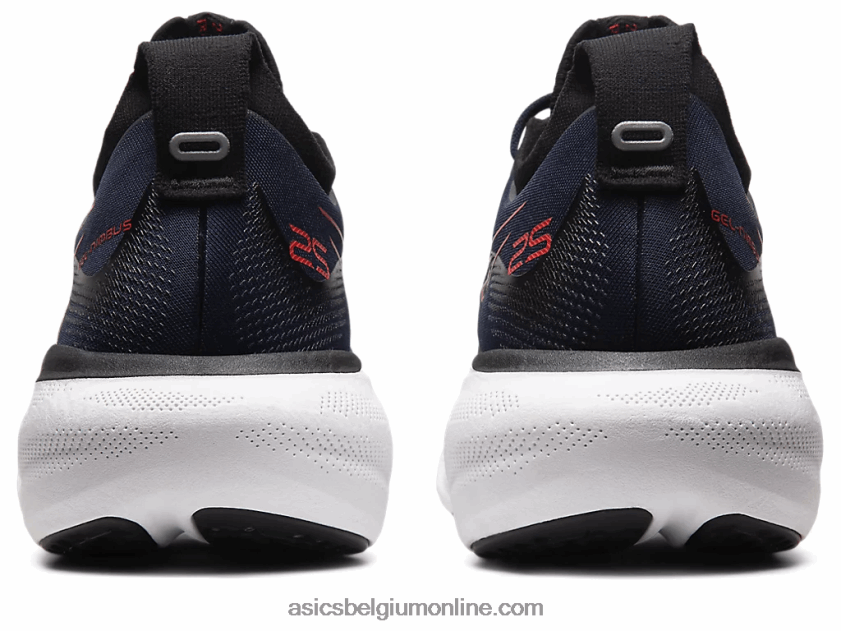 gelnimbus 25 V6HXR2333 middernacht/elektrisch rood Asics