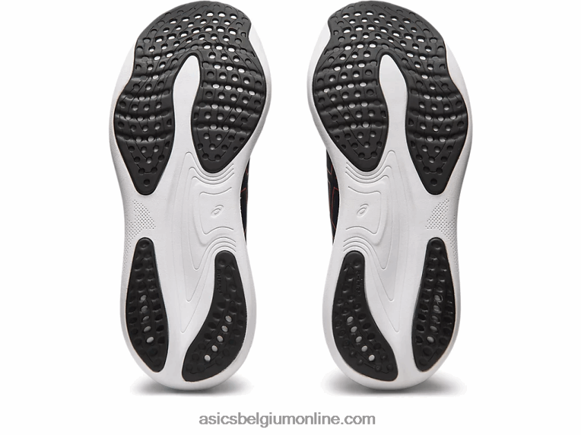 gelnimbus 25 V6HXR2333 middernacht/elektrisch rood Asics