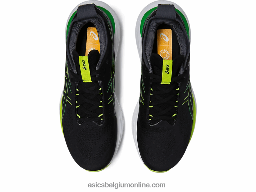 gelnimbus 25 V6HXR2339 zwarte/limoenschil Asics