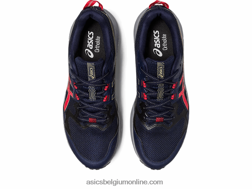 gelsonoom 7 V6HXR2116 middernacht/elektrisch rood Asics