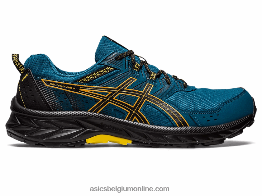 gelventure 9 V6HXR2102 inkt groenblauw/zandstorm Asics
