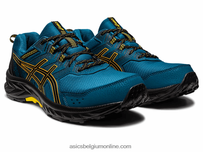 gelventure 9 V6HXR2102 inkt groenblauw/zandstorm Asics