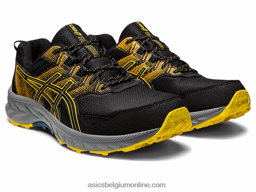 gelventure 9 V6HXR2103 zwart/goudgeel Asics