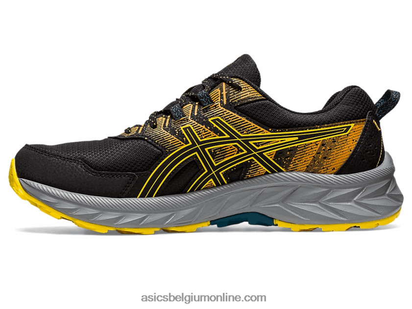 gelventure 9 V6HXR2103 zwart/goudgeel Asics