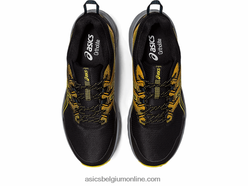 gelventure 9 V6HXR2103 zwart/goudgeel Asics