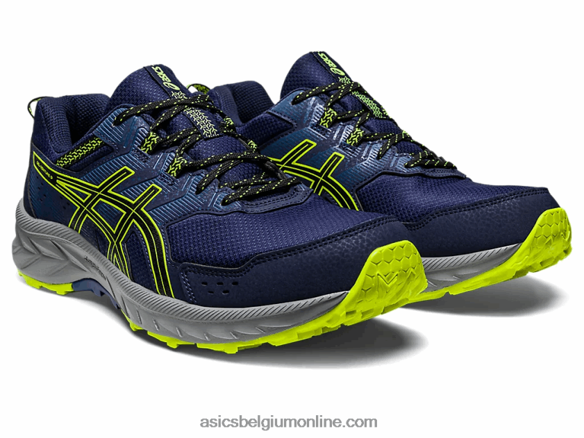gelventure 9 V6HXR2107 peacoat/veiligheidsgeel Asics
