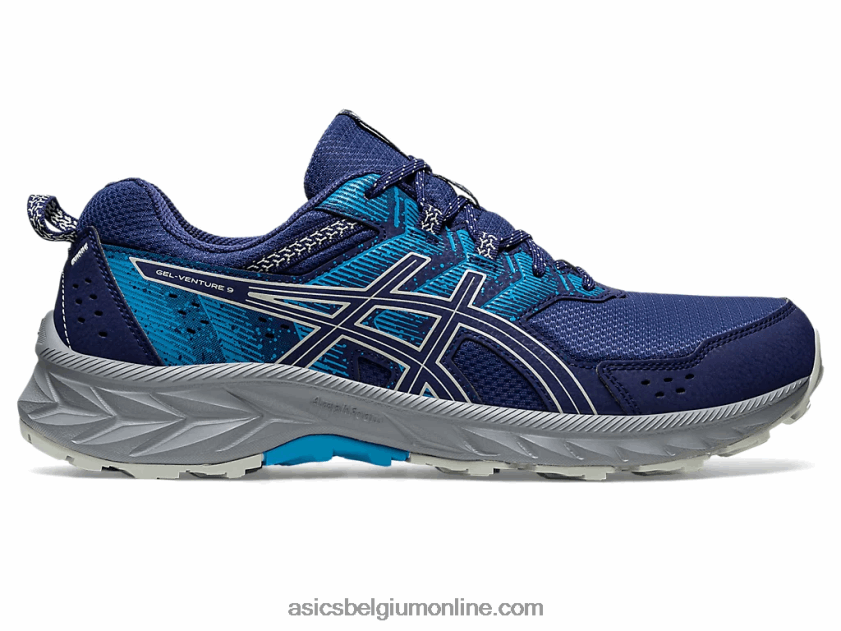 gelventure 9 V6HXR2108 indigo blauw/licht salie Asics