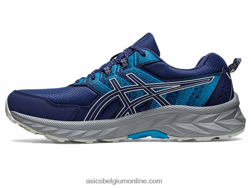 gelventure 9 V6HXR2108 indigo blauw/licht salie Asics