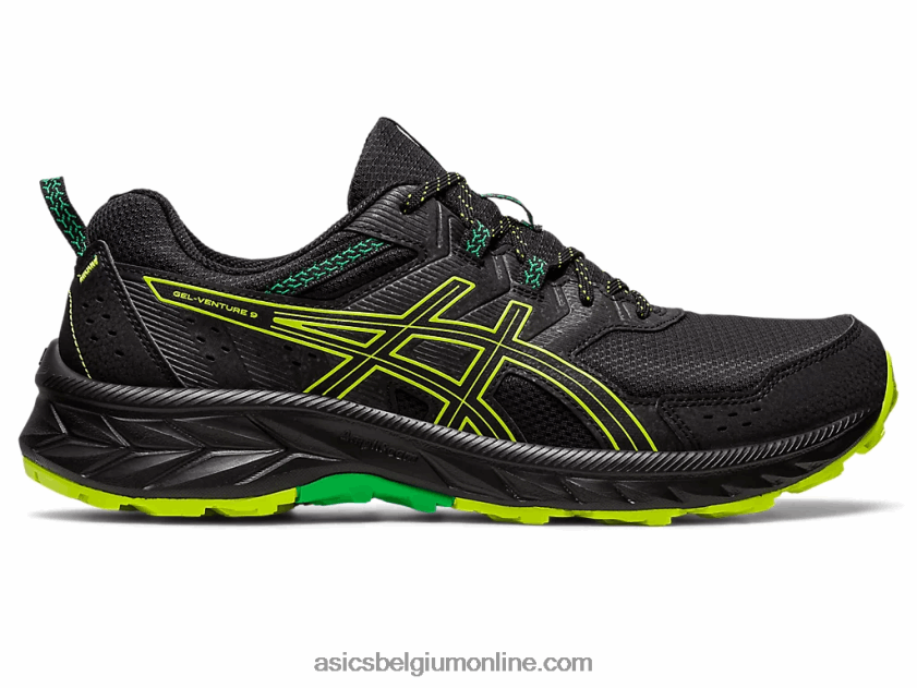 gelventure 9 V6HXR2111 zwarte/limoenschil Asics