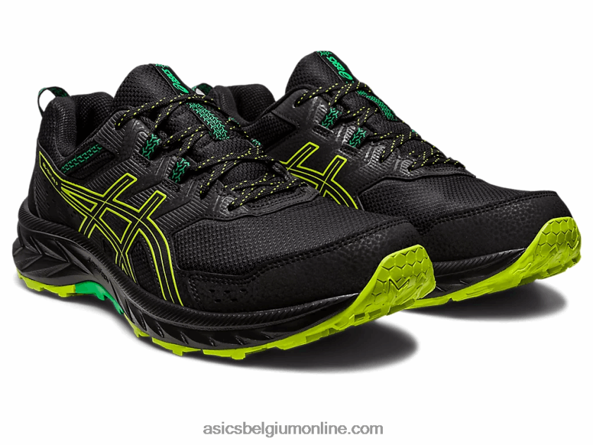 gelventure 9 V6HXR2111 zwarte/limoenschil Asics