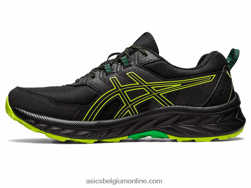 gelventure 9 V6HXR2111 zwarte/limoenschil Asics