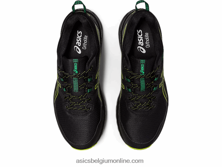 gelventure 9 V6HXR2111 zwarte/limoenschil Asics