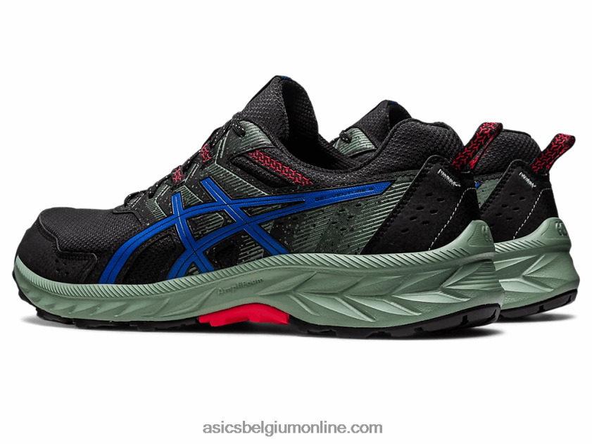 gelventure 9 V6HXR280 zwart/tonijnblauw Asics