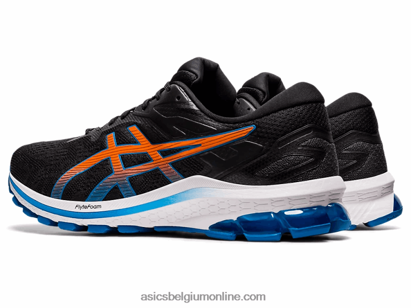 gt-1000 10 V6HXR21934 zwart/herboren blauw Asics