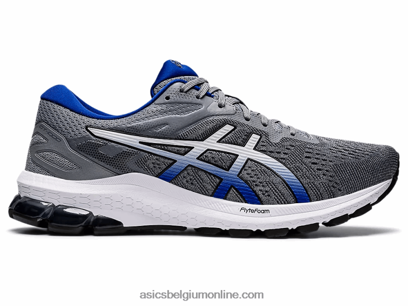 gt-1000 10 extra breed V6HXR21598 plaat rock/monaco blauw Asics