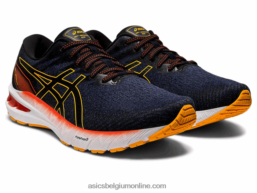 gt-2000 10 V6HXR21202 diepe oceaan/barnsteen Asics