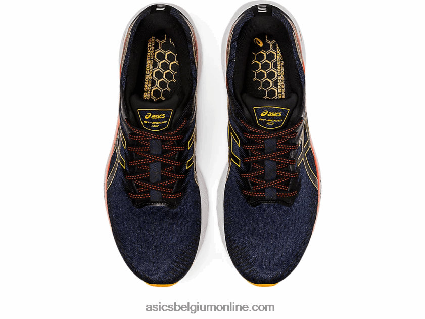 gt-2000 10 V6HXR21202 diepe oceaan/barnsteen Asics