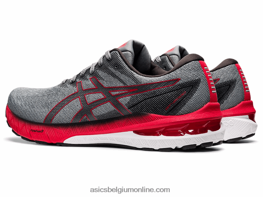 gt-2000 10 V6HXR21646 middengrijs/elektrisch rood Asics