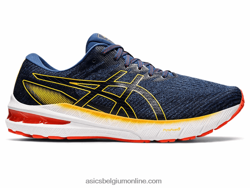 gt-2000 10 V6HXR2602 nachtblauw/citrusvrucht Asics