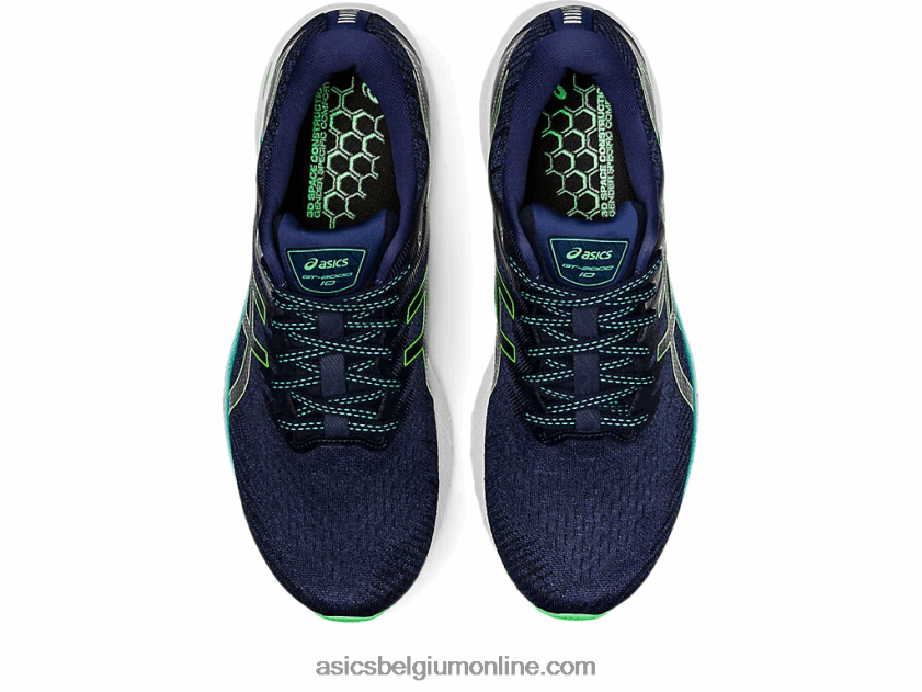 gt-2000 10 V6HXR2962 diepe oceaan/nieuw blad Asics