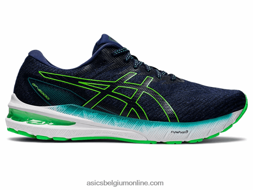 gt-2000 10 breed V6HXR21244 diepe oceaan/nieuw blad Asics