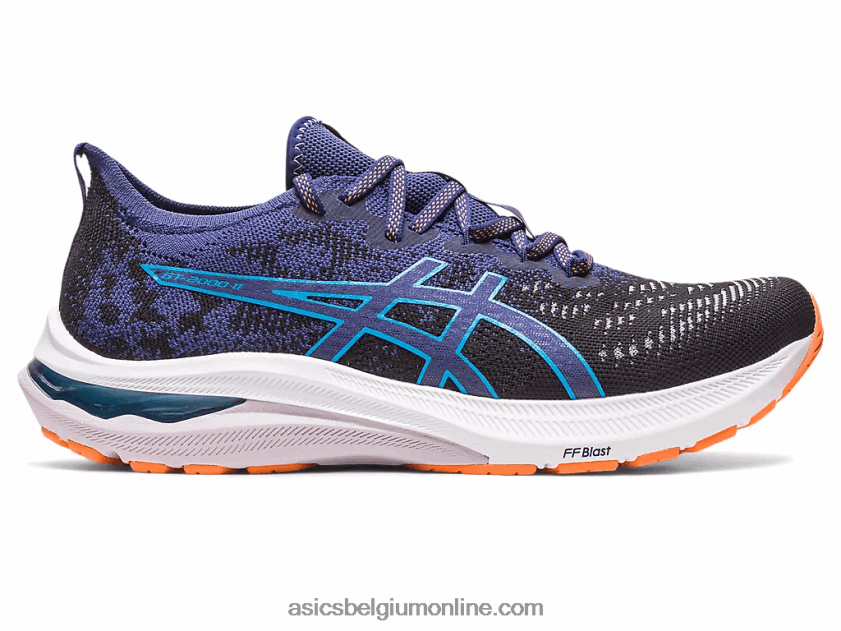 gt-2000 11 mk gebreid V6HXR2117 zwart/indigoblauw Asics