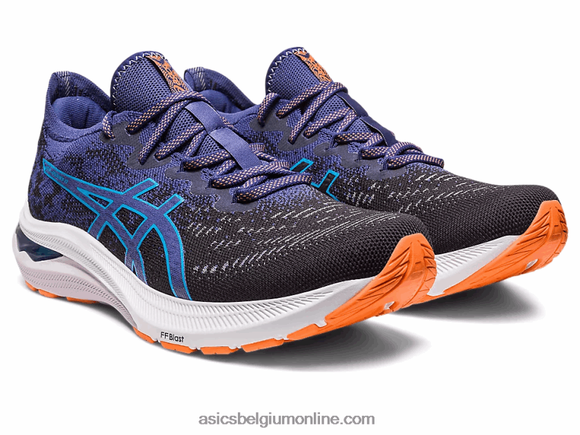 gt-2000 11 mk gebreid V6HXR2117 zwart/indigoblauw Asics