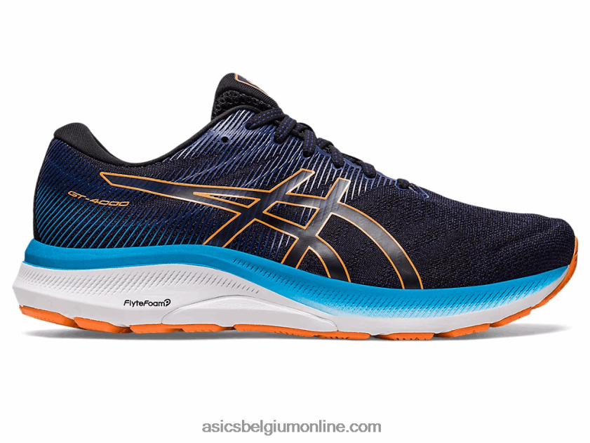 gt-4000 3 breed V6HXR2566 zwart/zon perzik Asics