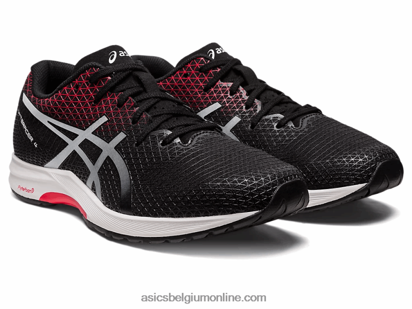 letterzetter 4 V6HXR2106 zwart/klassiek rood Asics